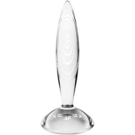 Machen Sie sich bereit für diesen wunderschönen funkelnden Kristall. Satisfyer Sparkling Crystal ist ein Plug mit elegantem Design aus massivem Borosilikatglas