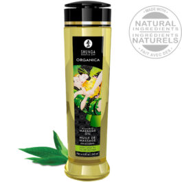 SHUNGA – BIO MASSAGEÖL GRÜNER TEE 240 ML