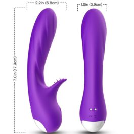 ARMONY – ROMANCE VIBRATOR MIT STIMULATOR LILA