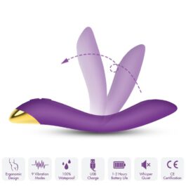 ARMONY – FLAMINGO VIBRATOR MULTIPOSITION LILA