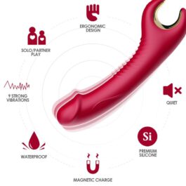 ARMONY – PRINCE DILDO VIBRATOR & ROTATOR ROT