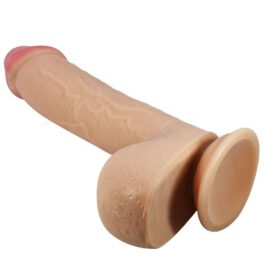 PRETTY LOVE – SLIDING SKIN SERIES REALISTISCHER DILDO MIT SLIDING SKIN SAUGNAPFLEISCH 23,4 CM