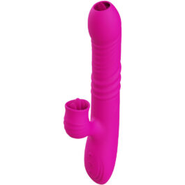 ARMONY – FANNY MULTIFUNKTIONS-DOPPELZUNGENVIBRATOR FUCHSIA WÄRMEEFFEKT