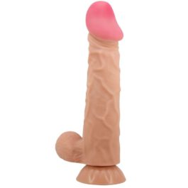 PRETTY LOVE – SLIDING SKIN SERIES REALISTISCHER DILDO MIT SLIDING SKIN SAUGNAPF 24 CM