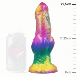 EPIC – IRIS DILDO MIT REGENBOGENFARBENEN HODEN DER VERGNÜGUNG