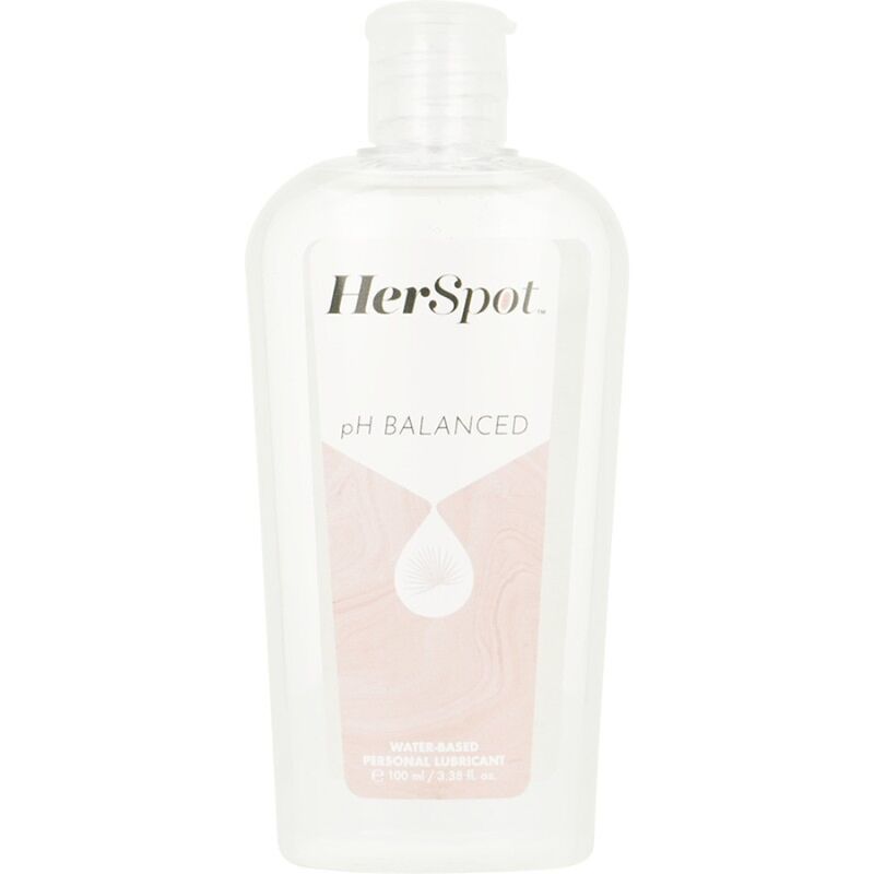 Wir stellen vor: pH Balanced Lube von HerSpot. Dieses Gleitmittel auf Wasserbasis ahmt die natürliche Feuchtigkeit Ihres Körpers nach und basiert auf einer Formel mit ausgeglichenem pH-Wert