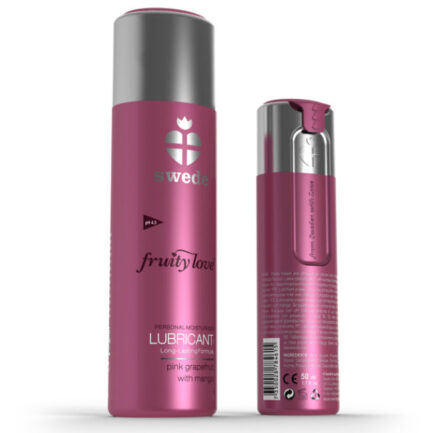 Mit Fruity Love Lubricant setzt Swede weiterhin neue Trends in der Erotikkosmetik. Das bahnbrechende und leicht erotische Design setzt bei modebewussten Kunden auf der ganzen Welt neue Maßstäbe. Einzigartige Designs erfordern modernste Formeln.Das Ziel von Swede war es