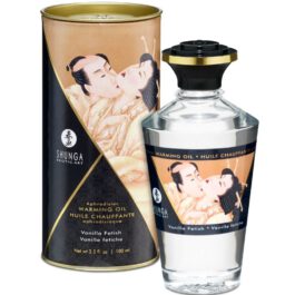 SHUNGA – FETISCH VANILLE-GESCHMACK WÄRMEEFFEKT-MASSAGEÖL 100 ML