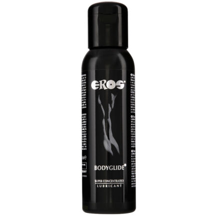 Sind Sie begeistert von EROS-Silikonschmiermitteln? Dann darf das hochkonzentrierte Gleitmittel EROS Bodyglide in Ihrer Sammlung auf keinen Fall fehlen. Bereits 1994 war es das erste silikonbasierte Gleitmittel der Welt und stellte einen Meilenstein dar. Derzeit wird die Produktion des klassischen Schmiermittels EROS auf Silikonbasis fortgesetzt