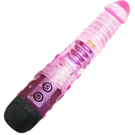 nachdem Sie mit diesem Multiorgasmus-Vibrator gespielt haben! Es verfügt über 10 vollständig vorprogrammierte Vibrations- und Pulsationsmodi für unglaubliche sexuelle Stimulation. Der genoppte Schaft verstärkt die innere Stimulation. Sie können es verwenden