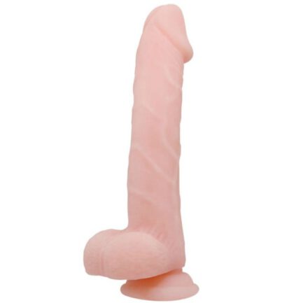 Dieser ultrarealistische Dildo wird Sie härter als je zuvor zum Höhepunkt bringen! Dieser Dildo gleitet sanft hinein und sorgt für einen tiefen Pump-Nervenkitzel. Dieser Dong ist biegbar und verfügt über einen Saugnapfsockel für Solospiele. Hergestellt aus lebensechtem TPR-Material