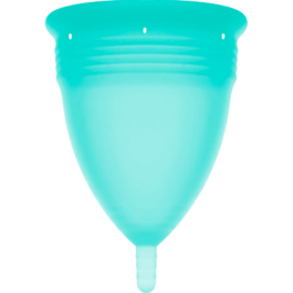 STERCUP – FDA SILIKON-MENSTRUALCUP AQUAMARIN – GRÖSSE L