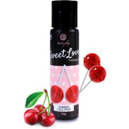 SECRETPLAY – KIRSCHE LOLLIPOP GEL SÜSSE LIEBE 60 ML