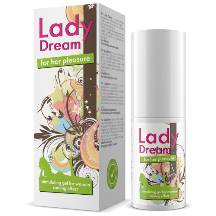 Lady Dream ist ein stimulierendes Gel im weiblichen Klitorisbereich