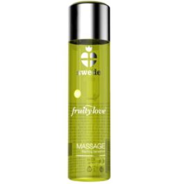 SWEDE – FRUITY LOVE MASSAGEÖL MIT WÄRMENDEM EFFEKT, VANILLE UND GOLDBIRNE 60 ML.