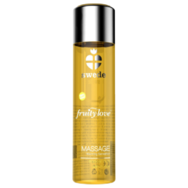 SWEDE – FRUITY LOVE MASSAGEÖL MIT WÄRMENDEM EFFEKT TROPISCHES FRUCHTIGES MIT HONIG 120 ML.