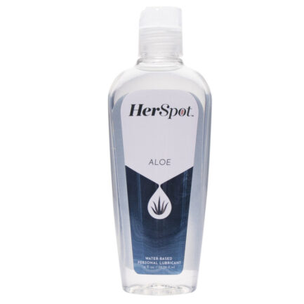 Wir stellen vor: Aloe Lube von HerSpot. Dieses wasserbasierte