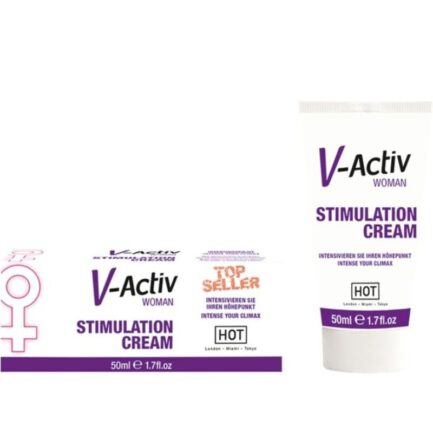 V-ACTIV STIMULATIONSCREME FRAUStimulationscreme für Frauen mit ausgewählten ätherischen Ölen kann eine stimulierende Wirkung auf Körper und Geist haben.Kann das Lustgefühl steigern und vitalisieren. Zutaten:Vaseline