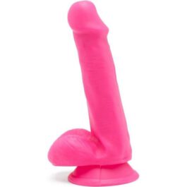 Die Happy Dicks 12 cm. Der Dildo With Balls ist ein farbenfrohes