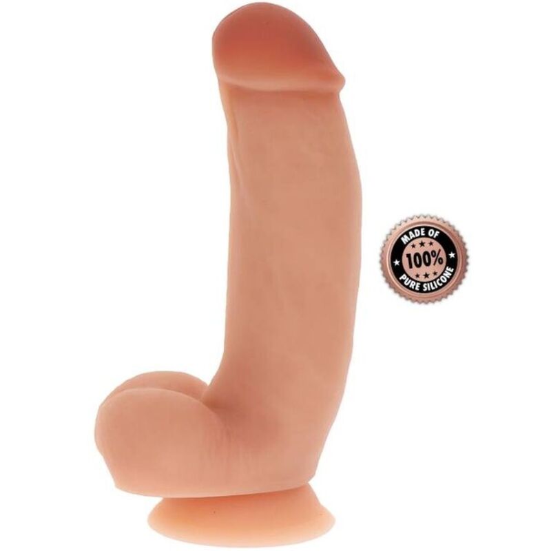 Der Silikondildo 18 cm. with Balls ist ein hochwertiger