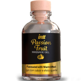 INTT Passion Fruit Massage Gel ist ein Massagegel mit dem Aroma und Geschmack exotischer Passionsfrüchte