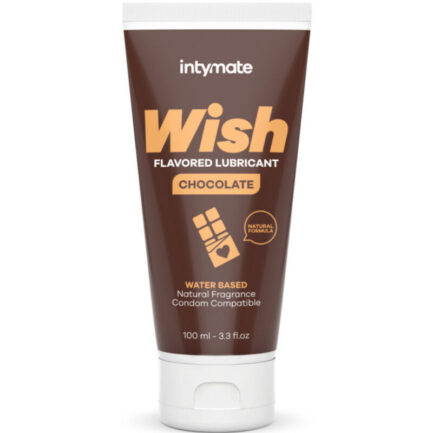 Intymate Wish Chocolate ist ein Gleitgel auf Wasserbasis mit Schokoladengeschmack