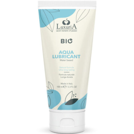 Luxuria BIO Aqua Lubricant ist ein völlig ökologisches Gleitgel auf Wasserbasis