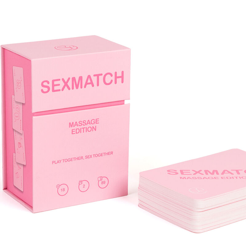 Sexmatch Massage Edition ist das Kartenspiel für Paare