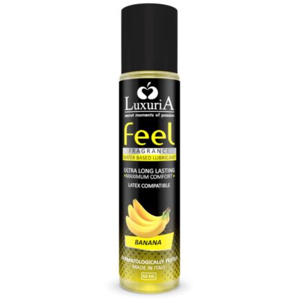 Luxuria Feel Fragrance Banana ist ein Intimgleitmittel auf Wasserbasis