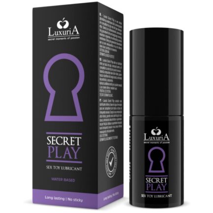 Luxuria Secret Play ist ein Intimgleitmittel auf Wasserbasis