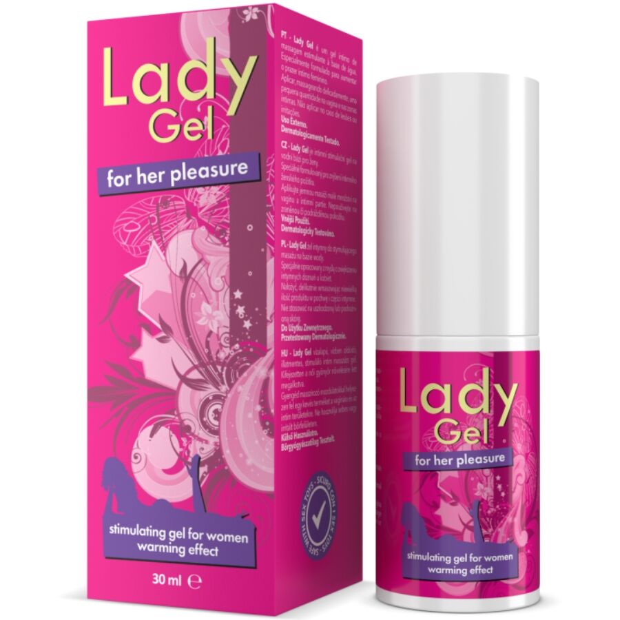 Lady Gel ist ein stimulierendes Gel für Klitoris und Vagina